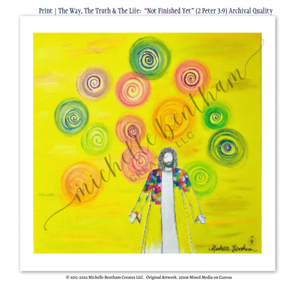 Print | Paper Doll Series: Not Finished Yet (8x8Archival Quality, Framed, White) - Image 2