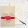 Card | Paper Doll Series: Soul Surrender   (5x7 Printed Gatefold Card) - Image 4